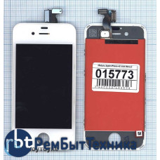 Модуль (Матрица, экран, дисплей + тачскрин) Apple iPhone 4S AAA белый
