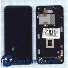 Модуль (Матрица, экран, дисплей + тачскрин) Prestigio MultiPhone PAP7505 DUO черный с рамкой