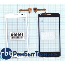 Сенсорное стекло (тачскрин) Fly IQ4417 Quad White белый