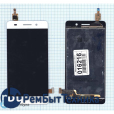 Модуль (Матрица, экран, дисплей + тачскрин) Huawei Honor 4C белый