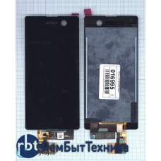 Модуль (Матрица, экран, дисплей + тачскрин) Sony Xperia M5 черный Модуль (Матрица, экран, дисплей + тачскрин) Sony Xperia M5 черный