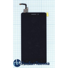 Модуль (Матрица, экран, дисплей + тачскрин) Lenovo Vibe P1m черный