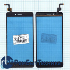 Сенсорное стекло (тачскрин) Lenovo K6 Note (K53A48) черное