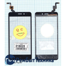 Сенсорное стекло (тачскрин) Lenovo K6 Power (K33A42) черное