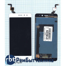 Модуль (Матрица, экран, дисплей + тачскрин) Lenovo K6 Power (K33A42) белый