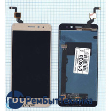 Модуль (Матрица, экран, дисплей + тачскрин) Lenovo K6 Power (K33A42) золотой