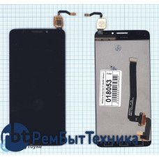 Модуль (Матрица, экран, дисплей + тачскрин) Alcatel One Touch Idol X+ 6043D черный Модуль (Матрица, экран, дисплей + тачскрин) Alcatel One Touch Idol X+ 6043D черный