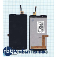 Модуль (Матрица, экран, дисплей + тачскрин) Lenovo A2010 черный