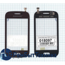 Сенсорное стекло (тачскрин) Samsung Galaxy Young GT-S6310 GT-S6312 красное