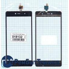 Сенсорное стекло (тачскрин) Micromax E481 черный