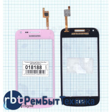 Сенсорное стекло (тачскрин) Samsung Galaxy Core Plus SM-G350 розовое