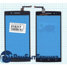 Сенсорное стекло (тачскрин) OPPO Find 5 (X909) черное Сенсорное стекло (тачскрин) OPPO Find 5 (X909) черное