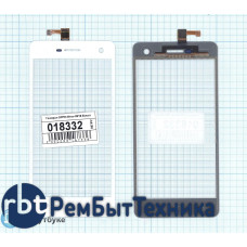 Сенсорное стекло (тачскрин) OPPO Mirror R819 белое