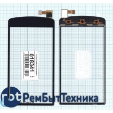 Сенсорное стекло (тачскрин) OPPO N1 mini черное