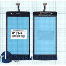 Сенсорное стекло (тачскрин) OPPO Neo 5 черное