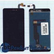 Модуль (Матрица, экран, дисплей + тачскрин) Xiaomi Redmi Note 4X черный