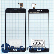 Сенсорное стекло (тачскрин) Meizu M3E черное Сенсорное стекло (тачскрин) Meizu M3E черное
