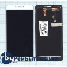 Модуль (Матрица, экран, дисплей + тачскрин) Meizu M3 Max белый