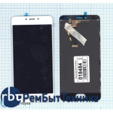 Модуль (Матрица, экран, дисплей + тачскрин) Meizu M3s mini белый
