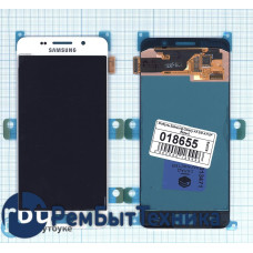 Модуль (Матрица, экран, дисплей + тачскрин) Samsung Galaxy A3 SM-A310F (2016) белый