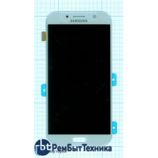 Модуль (Матрица, экран, дисплей + тачскрин) Samsung Galaxy A7 (2017) SM-A720F синий