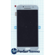 Модуль (Матрица, экран, дисплей + тачскрин) Samsung Galaxy A3 (2017) SM-A320F синий