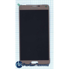 Модуль (Матрица, экран, дисплей + тачскрин) Samsung Galaxy Note 4 SM-N910C золотой