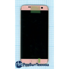 Модуль (Матрица, экран, дисплей + тачскрин) Samsung Galaxy S7 Edge SM-G935FD розовое золото с рамкой Модуль (Матрица, экран, дисплей + тачскрин) Samsung Galaxy S7 Edge SM-G935FD розовое золото с рамкой