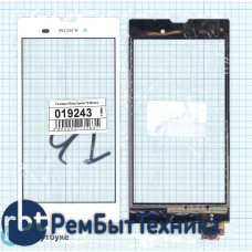 Сенсорное стекло (тачскрин) Sony Xperia T3 белое