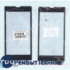 Сенсорное стекло (тачскрин) Sony Xperia T3 черное