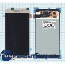 Модуль (Матрица, экран, дисплей + тачскрин) Samsung Galaxy A9 Pro (2016) SM-A910 золотой