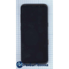 Модуль (Матрица, экран, дисплей + тачскрин) Samsung Galaxy S8 SM-G950F черный с черной рамкой