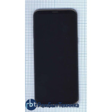 Модуль (Матрица, экран, дисплей + тачскрин) Samsung Galaxy S8 Plus SM-G955F черный с серой рамкой Модуль (Матрица, экран, дисплей + тачскрин) Samsung Galaxy S8 Plus SM-G955F черный с серой рамкой
