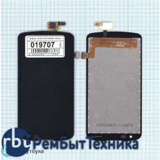 Модуль (Матрица, экран, дисплей + тачскрин) LG K3 LTE K100DS черный