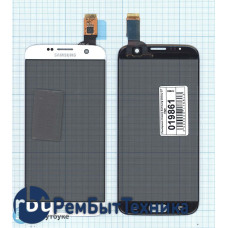 Сенсорное стекло (тачскрин) Samsung Galaxy S7 Edge SM-G935F белое