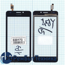 Сенсорное стекло (тачскрин) Huawei Ascend Y635 черное