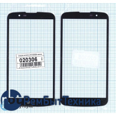 Стекло LG K10 LTE K430DS черное