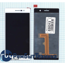Модуль (Матрица, экран, дисплей + тачскрин) Huawei Ascend P7 белый