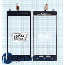 Сенсорное стекло (тачскрин) Micromax A290 черное