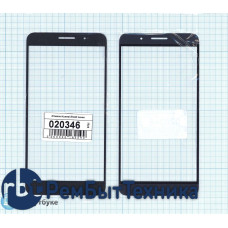 Стекло Huawei ShotX / Honor 7i синее
