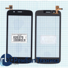 Сенсорное стекло (тачскрин) Prestigio MultiPhone 5504 DUO черное Сенсорное стекло (тачскрин) Prestigio MultiPhone 5504 DUO черное