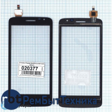 Сенсорное стекло (тачскрин) Prestigio MultiPhone 3501 DUO черное