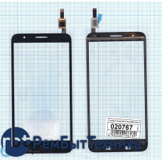 Сенсорное стекло (тачскрин) Alcatel Pop 4 Plus 5056D черное
