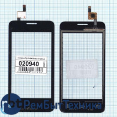 Сенсорное стекло (тачскрин) Fly FS404 Stratus 3 черное Сенсорное стекло (тачскрин) Fly FS404 Stratus 3 черное