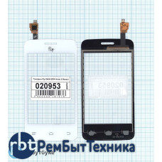 Сенсорное стекло (тачскрин) Fly IQ434 ERA Nano 5 белое