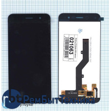 Модуль (Матрица, экран, дисплей + тачскрин) ZTE Blade A520 черный