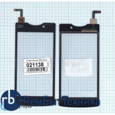Сенсорное стекло (тачскрин) Micromax D320 Bolt черное