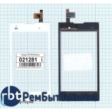 Сенсорное стекло (тачскрин) ZTE V815W белое