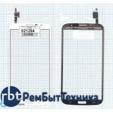 Сенсорное стекло (тачскрин) Samsung Galaxy Mega 6.3 GT-I9200 белое