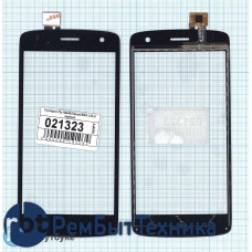 Сенсорное стекло (тачскрин) Fly IQ4503 Quad ERA Life 6 черное